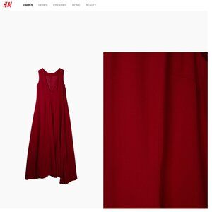 Maison Martin Margiela for H&M Red Maxi Dress